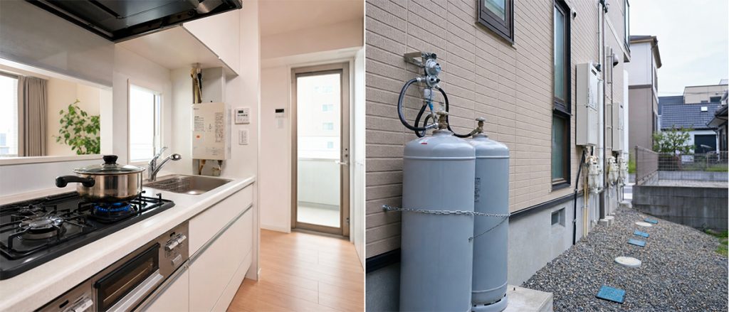 Gas bill in Japan explained with city gas and propane gas comparison for foreigners renting apartments