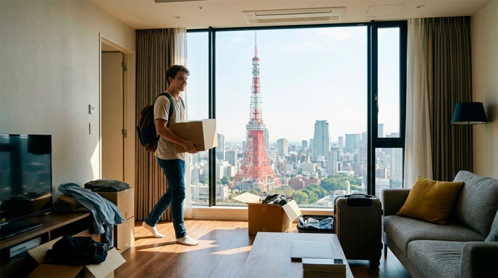 foreigner move-in and rent an apartment in Japan