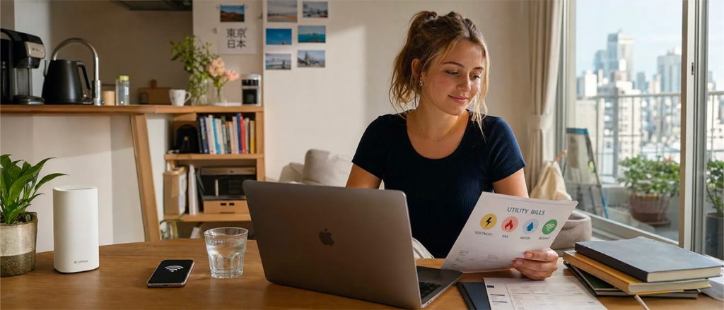 Utilities cost in Japan guide for foreign students managing electricity, gas, water and internet bills