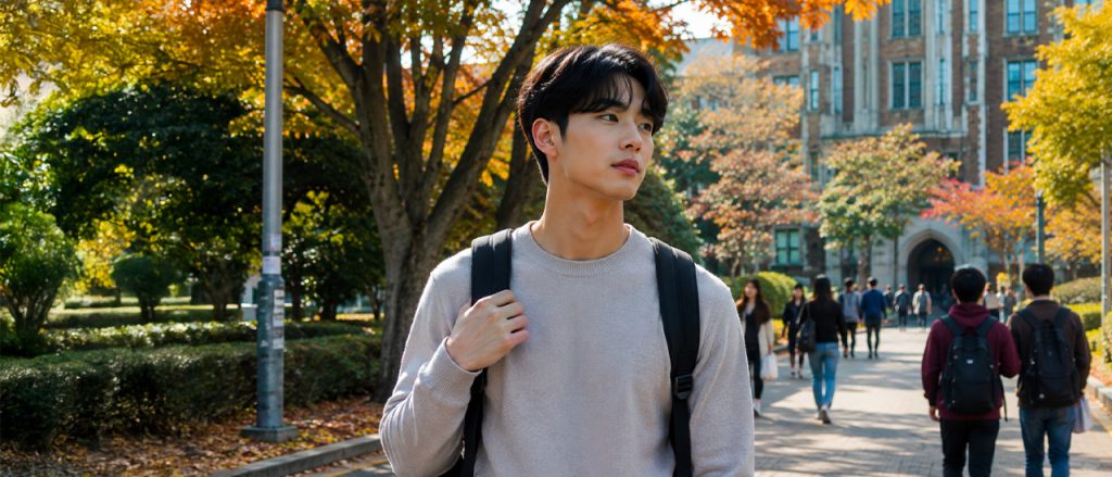 International student living in a modern Tokyo apartment while choosing where to live in Japan