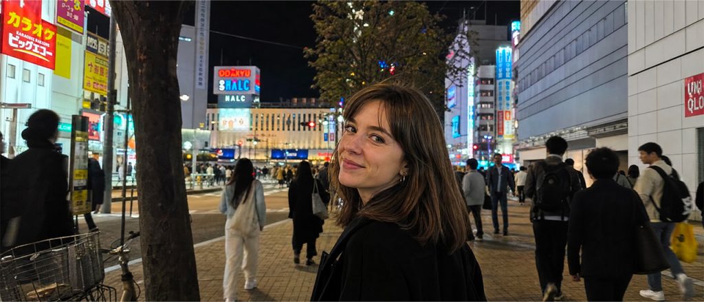 Young European traveler preparing for a working holiday visa experience in Japan
